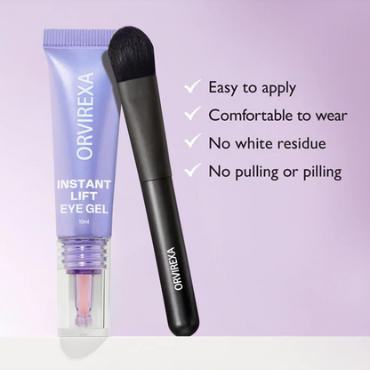 ORVIREXA Instant Lift Eye Gel – Fast Acting for Puffiness & Under Eye Bags, Smooth Fine Lines, 0.34 oz